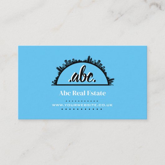 Visitekaartje onroerend goed (Voorkant)