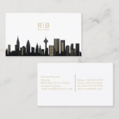 Visitekaartje onroerend goed (Voorkant / Achterkant)