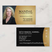 Visitekaartje onroerend goed (Voorkant / Achterkant)