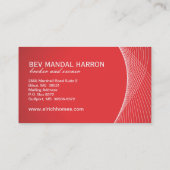 Visitekaartje onroerend goed (Achterkant)