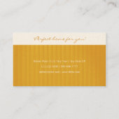 Visitekaartje onroerend goed (Achterkant)