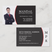 Visitekaartje onroerend goed (Voorkant / Achterkant)