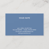 Visitekaartje onroerend goed (Achterkant)