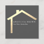 Visitekaartje onroerend goed (Voorkant)