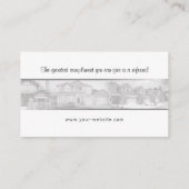 Visitekaartje onroerend goed BC18019 (Achterkant)