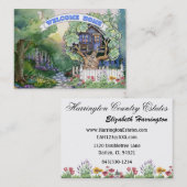 Visitekaartje onroerend goed - SRF (Voorkant / Achterkant)