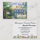 Visitekaartje onroerend goed - SRF (Voorkant / Achterkant)