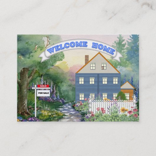 Visitekaartje onroerend goed - SRF (Voorkant)