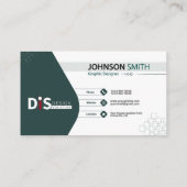 Visitekaartje ontwerp Voor Winkel, Bedrijf, (Achterkant)