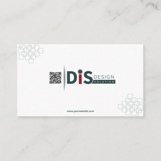 Visitekaartje ontwerp Voor Winkel, Bedrijf, (Voorkant)