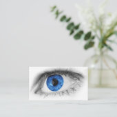 Visitekaartje, oog visitekaartje (Staand voorkant)