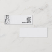 Visitekaartje Ooggrafiek (Voorkant / Achterkant)