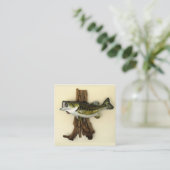 visitekaartje op basis van grote mondbassins (Staand voorkant)