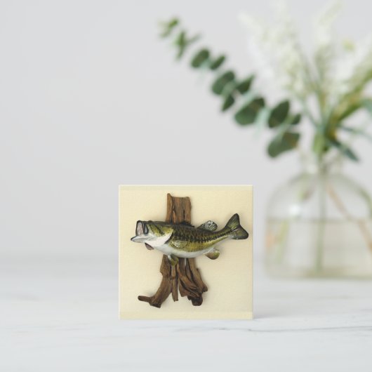 visitekaartje op basis van grote mondbassins (Staand voorkant)