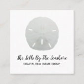 Visitekaartje op het pijlplein voor zandspiering (Voorkant)