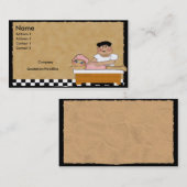 Visitekaartje op Spa Day (Voorkant / Achterkant)