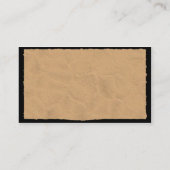 Visitekaartje op Spa Day (Achterkant)