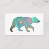 VISITEKAARTJE - Opaal Beer (Voorkant)