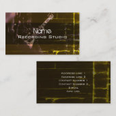 Visitekaartje Opname Studio (Voorkant / Achterkant)