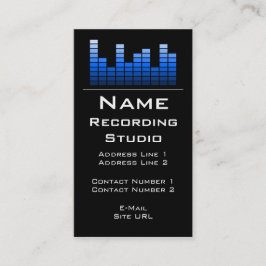 Visitekaartje Opname Studio