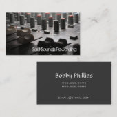 Visitekaartje Opname Studio (Voorkant / Achterkant)