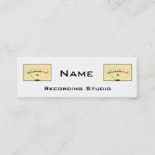 Visitekaartje Opname Studio (Voorkant)