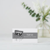 Visitekaartje Opname Studio (Staand voorkant)