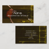 Visitekaartje Opname Studio (Voorkant / Achterkant)