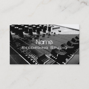 Visitekaartje Opname Studio