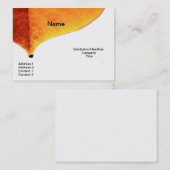 Visitekaartje Oranje verlof (Voorkant / Achterkant)