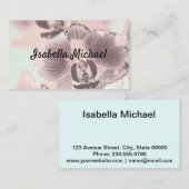 Visitekaartje, Orchid Visitekaartje (Voorkant / Achterkant)