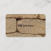 Visitekaartje oud Grieks stonpatroonpatroon (Achterkant)