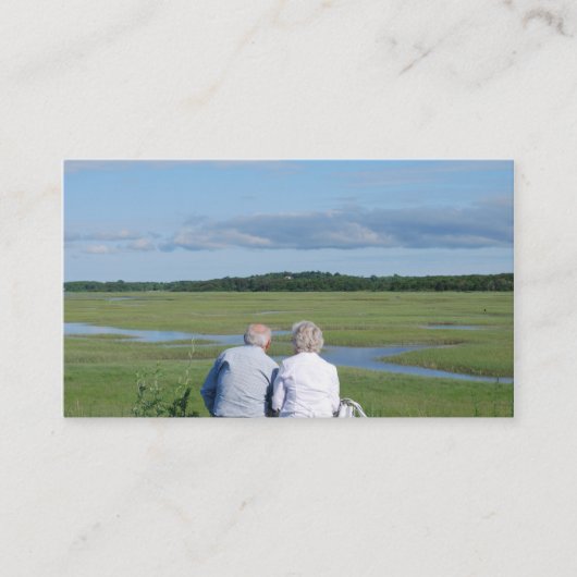 Visitekaartje ouder paar (Voorkant)