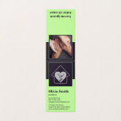 Visitekaartje Ouderen Professioneel netwerk Kaart (Buitenkant ongevouwen)