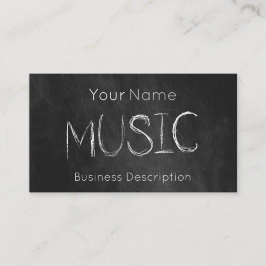 Visitekaartje over het schoolvak (Voorkant)