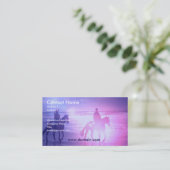 Visitekaartje Paardenband (Staand voorkant)