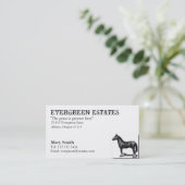 Visitekaartje Paardenstallen (Staand voorkant)