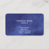 Visitekaartje Paars Violet Waterverf (Voorkant)