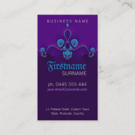 Visitekaartje Paarse cirkelgolven
