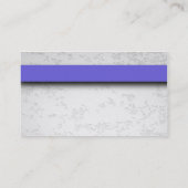 Visitekaartje Paarse-pijlservices (Achterkant)