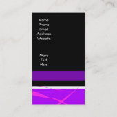Visitekaartje Paarse Roze (Achterkant)