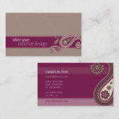 VISITEKAARTJE: Paisley 3 Visitekaartje (Voorkant / Achterkant)