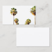 Visitekaartje palmbomen (Voorkant / Achterkant)