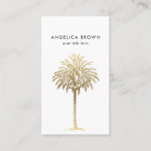 Visitekaartje palmbomen (Voorkant)