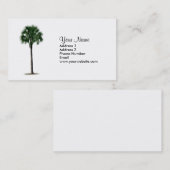 Visitekaartje palmbomen (Voorkant / Achterkant)