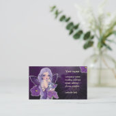 Visitekaartje 'Papavers-nachtavontuur' (Staand voorkant)