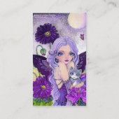 Visitekaartje 'Papavers-nachtavontuur' (Achterkant)