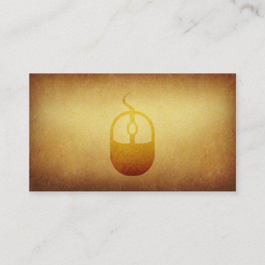 Visitekaartje Papered Archive Computer Mouse (Voorkant)