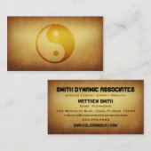 Visitekaartje Papered Archive Martial Artists (Voorkant / Achterkant)