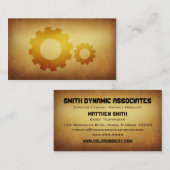 Visitekaartje Papered Archive Mechanical Gears (Voorkant / Achterkant)
